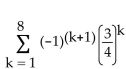 <strong>Express the sum using summation notation. </strong> A) B) C) D)
