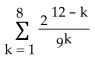 <strong>Express the sum using summation notation. </strong> A) B) C) D)