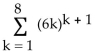 <strong>Express the sum using summation notation. </strong> A) B) C) D)