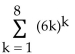 <strong>Express the sum using summation notation. </strong> A) B) C) D)