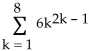 <strong>Express the sum using summation notation. </strong> A) B) C) D)