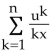 <strong>Express the sum using summation notation. </strong> A) B) C) D)