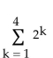 <strong>Find the sum of the sequence. </strong> A)30 B)18 C)14 D)20