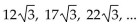 Find the indicated term of the sequence. -The eighteenth term of the arithmetic sequence