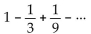 Determine whether the infinite geometric series converges or diverges. If it converges, find its sum. -