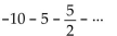 Determine whether the infinite geometric series converges or diverges. If it converges, find its sum. -
