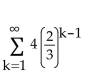 Determine whether the infinite geometric series converges or diverges. If it converges, find its sum. -