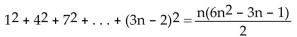 Mathematical Induction 1 Prove Statements Using Mathematical Induction Write the word or phrase that best completes each statement or answers the question. Use the Principle of Mathematical Induction to show that the statement is true for all natural numbers n. -