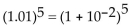 Solve. -Use the Binomial Theorem to approximate to 7 decimal places.