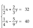 <strong>Solve the system of equations by substitution. </strong> A)x = 100, y = -27; (100, -27) B)x = 100, y = 27; (100, 27) C)x = -100, y = -27; (-100, -27) D)x = -100, y = 27; (-100, 27)