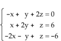 <strong>Solve the system of equations. </strong> A)x = z + 2, and y = 2 - z, where z is any real number or , and y = 2 - z, where z is any real number} B)x = 2 - z, and y = z + 2, where z is any real number or { , and y = z + 2, where z is any real number} C)x = z + 2, and y = z - 2, where z is any real number or , and y = z - 2, where z is any real number} D)inconsistent