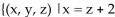 <strong>Solve the system of equations. </strong> A)x = z + 2, and y = 2 - z, where z is any real number or , and y = 2 - z, where z is any real number} B)x = 2 - z, and y = z + 2, where z is any real number or { , and y = z + 2, where z is any real number} C)x = z + 2, and y = z - 2, where z is any real number or , and y = z - 2, where z is any real number} D)inconsistent