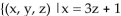 <strong>Solve the system of equations. </strong> A)x = -3 - z, and y = 3z + 1, where z is any real number or { and y = 3z + 1, where z is any real number} B)x = 3z + 1, and y = z - 3, where z is any real number or { and y = z - 3, where z is any real number} C)x = z + 3, and y = 3z + 1, where z is any real number or , and y = 3z + 1, where z is any real number} D)inconsistent