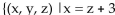 <strong>Solve the system of equations. </strong> A)x = -3 - z, and y = 3z + 1, where z is any real number or { and y = 3z + 1, where z is any real number} B)x = 3z + 1, and y = z - 3, where z is any real number or { and y = z - 3, where z is any real number} C)x = z + 3, and y = 3z + 1, where z is any real number or , and y = 3z + 1, where z is any real number} D)inconsistent