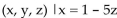 <strong>Solve the system of equations. </strong> A)x = 2 - 5z, and y = 3z - 1, where z is any real number or { , and y = 3z - 1, where z is any real number} B)x = 2 + 7z, and y = -3z - 1, where z is any real number or , and y = -3z - 1, where z is any real number} C)x = -2 - 7z, and y = -3z -1, where z is any real number or and y = -3z -1, where z is any real number} D)x = 1 - 5z, and where z is any real number or and , where z is any real number