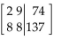 <strong>Write the augmented matrix for the system. </strong> A) B) C) D)