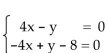 <strong>Write the augmented matrix for the system. </strong> A) B) C) D)