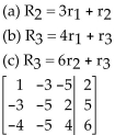 Perform the row operation(s)on the given augmented matrix. - 