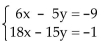 Solve the system of equations using matrices (row operations). If the system has no solution, say that it is inconsistent. -