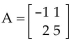 Perform the indicated operation(s), whenever possible. -Let and Find A + B.