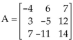 Perform the indicated operation(s), whenever possible. -Let and B Find A - B.