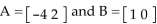 Use the given matrices to compute the given expression. -Let A . Find 3A + 4B.