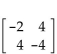 Each matrix is nonsingular. Find the inverse of the matrix. Be sure to check your answer. -