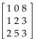 Each matrix is nonsingular. Find the inverse of the matrix. Be sure to check your answer. -
