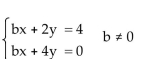 Solve the system using the inverse matrix method. - 