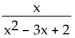 Write the partial fraction decomposition of the rational expression. -