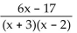 Write the partial fraction decomposition of the rational expression. -