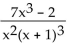 Write the partial fraction decomposition of the rational expression. -