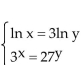 Solve the system of equations using substitution. - 