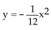 <strong>Find an equation of the parabola described. Directrix the line y = 3; vertex at (0, 0)</strong> A) B) C) D)