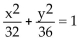 <strong>Find an equation for the ellipse described. Focus at (-2, 0); vertices at </strong> A) B) C) D)