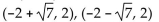<strong>Find the center, foci, and vertices of the ellipse. </strong> A)center at (2, -2)foci at ( vertices at (-2, -2), (6, -2) B)center at (-2, 2)foci at vertices at (-2, -2), (6, -2) C)center at (2, -2)foci at vertices at (4, -2), (-4, -2) D)center at (2, -2)foci at vertices at (4, -2), (-4, -2)