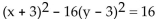 Find the center, transverse axis, vertices, foci, and asymptotes of the hyperbola. -