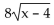 <strong>For the given functions f and g, find the requested composite function. f(x)= g(x)= 8x - 12; Find (f ∘ g)(x).</strong> A) B) C) D)