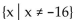 <strong>Find the domain of the composite function f ∘ g. f(x)= 7x + 42; g(x)= x + 10</strong> A) B) C) D)