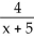 <strong>Find the domain of the composite function f ∘ g. f(x)= x + 4; g(x)= </strong> A) B) C) D)