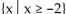 <strong>Find the domain of the composite function f ∘ g. f(x)= g(x)= 2x + 4</strong> A) B) C) D)