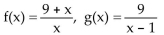 Decide whether or not the functions are inverses of each other. -