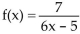 The function f is one-to-one. Find its inverse. - 