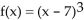 The function f is one-to-one. Find its inverse. -f  