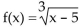 The function f is one-to-one. Find its inverse. - 