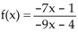 The function f is one-to-one. Find its inverse. - 