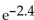 Approximate the value using a calculator. Express answer rounded to three decimal places. -