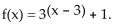 Graph the function. -   