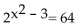 Solve the equation. - 