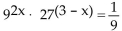 Solve the equation. - 